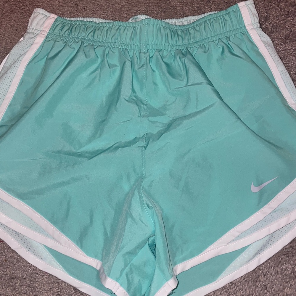 Nike mint green athletic shorts -size women’s extra small